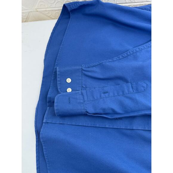 Pheasants Forever XL Dunbrooke men's blue Shirt button-up long-sleeve - Picture 7 of 11